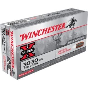 Winchester Ammo 30-30 Winchester Supr-X 150gr Hp