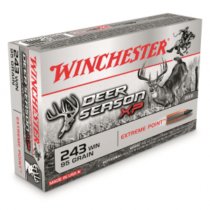 Winchester Deer Season XP .243 Winchester Polymer-Tipped Extreme Point 95 Grain 20 Rounds