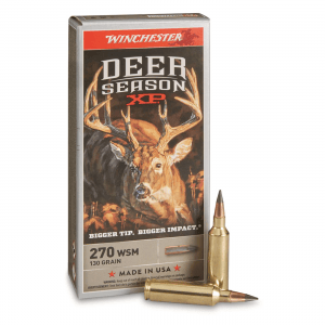 Winchester Deer Season XP .270 WSM Polymer-Tipped Extreme Point 130 Grain 20 Rounds