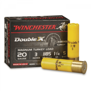 Winchester Double X 20 Gauge 3 inch 1-1/4 oz. Magnum Turkey Load 10 Rounds