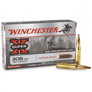 Winchester Super-X .308 Winchester PP 180 Grain 20 Rounds