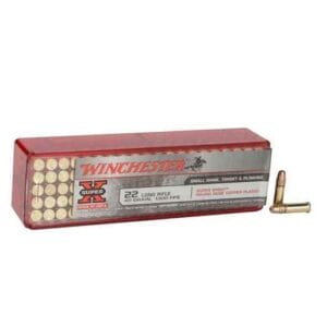 Winchester Super X 22 Long Rifle 40gr RN Rimfire Ammo - 100 Rounds