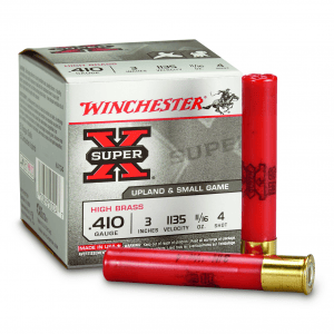 Winchester Super-X High Brass Game Loads .410 Bore 3 inch 1 1/16 oz. 25 Rounds