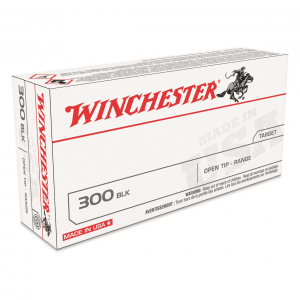 Winchester White Box .300 AAC Blackout Open Tip 125 Grain 20 Rounds