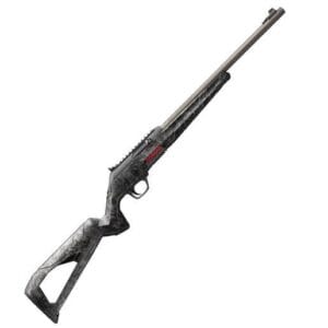 Winchester Wildcat 22 SR 22 Long Rifle Matte Black/Forged Carbon Gray Perma-Cote Semi Automatic Rifle - 16.5in - Camo