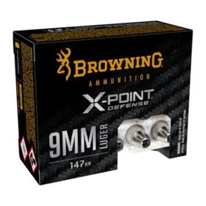 X-Point Defense 9mm Luger Ammo - 9mm Luger 147gr X-Point 20/Box