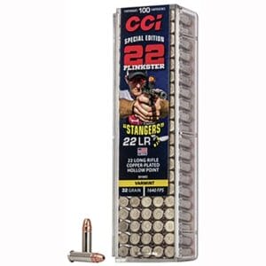 ''''stangers'''' 22 Long Rifle Ammo - 22 Long Rifle 32gr Copper Plated Hollow Plate 100/Box