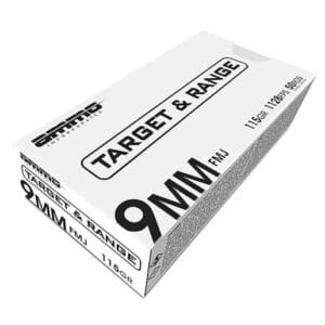 Ammo Inc Target and Range 9mm Luger 115gr FMJ Handgun Ammo - 50 Rounds