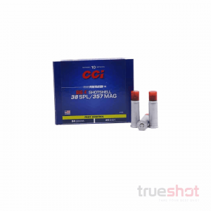 CCI - Aluminum - 38 Spl/357 Mag Shotshell - 84 Grain - #4 Shot - 1000 fps