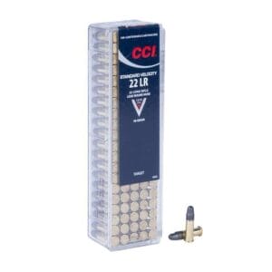 CCI Standard Velocity 22 Long Rifle 40gr LRN Rimfire Ammo - 100 Rounds