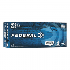 Federal American Eagle .223 Rem. JHP 50 Grain 20 Rounds