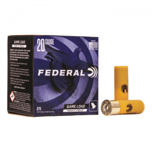 Federal Game-Shok Heavy Field 20 Gauge 2 3/4 inch 1 oz. Shotshell 25 Rounds