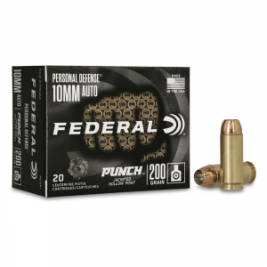 Federal Personal Defense Punch .380 ACP JHP 85 Grain 20 Rounds