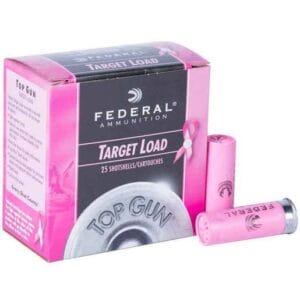 Federal Top Gun Pink 12 Gauge 2-3/4in #8 1-1/8oz Target Shotshells - 25 Rounds - #8