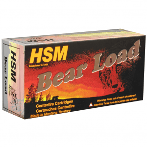 HSM Bear Load .45-70 Gov 430Gr RNFP 20rd Box Rifle Ammo (HSM457012N)