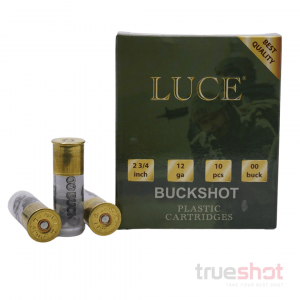 LUCE - 12 Gauge - #00 Buck Shot - 2.75" - 9 Pellet - 1365 FPS