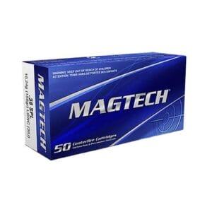 Magtech Range/Training 38 Special 158gr LSWC Centerfire Handgun Ammo - 50 Rounds