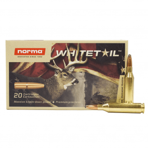 NORMA USA Whitetail 243 Win 100 Grain Pointed Soft Point 20 Box/ 10 Case Rifle Ammo (20160462)