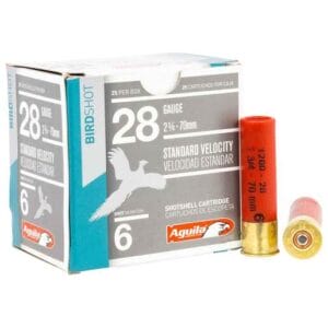 Aguila Birdshot 28 Gauge 2-3/4in #6 1oz Shotshells - 25 Rounds - #6