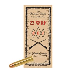 CCI 22 WRF 45gr JHP Rimfire Ammo - 50 Rounds