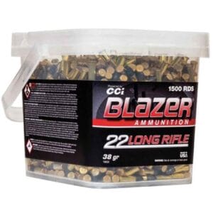 CCI Blazer 22 Long Rifle 38gr LRN Rimfire Ammo - 1500 Rounds