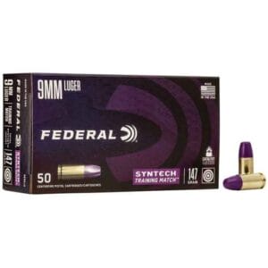 Federal American Eagle 9mm Luger 147gr SJFN Handgun Ammo - 50 Rounds