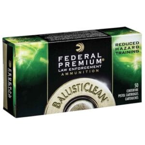 Federal BallistiClean 45 Auto (ACP) 155gr LFF Handgun Ammo - 50 Rounds