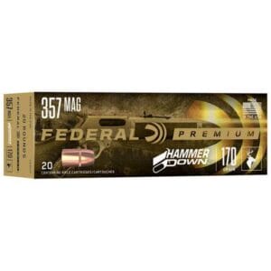 Federal Premium HammerDown 357 Magnum 170gr Bonded HP Rifle Ammo - 20 Rounds