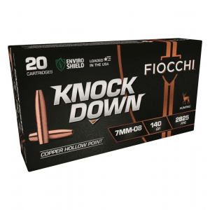 Fiocchi KnockDown 7mm-08 Rem. CHP 140 Grain 20 Rounds