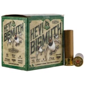 Hevi-Shot Hevi-Bismuth 12 Gauge 3-1/2in #4 1-1/2oz Waterfowl Shotshells - 25 Rounds - #4