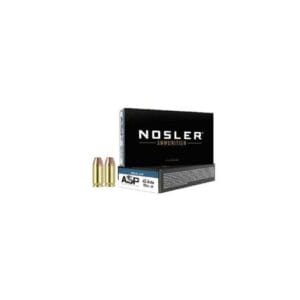 Nosler Assured Stopping Power 45 Auto (ACP) 185gr JHP Handgun Ammo - 50 Rounds