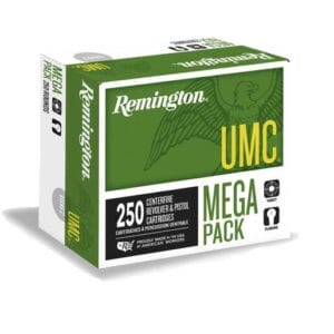 Remington UMC 40 S&W 165gr FMJ Handgun Ammo - 250 Rounds