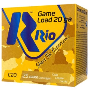 Rio Game Load 20 Gauge 2-3/4in #6 1oz Upland Shotshells - 25 Rounds - #6