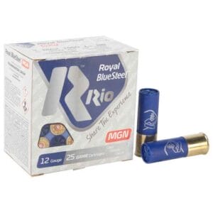 Rio Royal BlueSteel 12 Gauge 3in BB 1-1/8oz Shotshells - 25 Rounds - BB