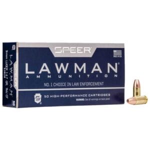 Speer Lawman 9mm Luger 147gr TMJ Handgun Ammo - 50 Rounds