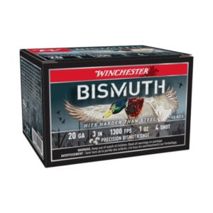 Winchester Bismuth Shotshells - 20 Gauge - #4 - 3'' - 15 Rounds