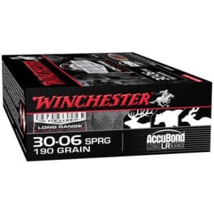 Winchester Expedition Big Game Long Range 30-06 Springfield 190gr Accubond Rifle Ammo - 20 Rounds