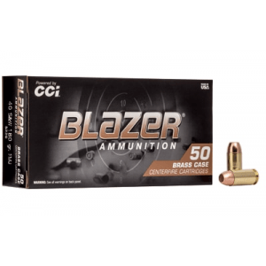 CCI - Blazer - 40 S&W - 180 Grain - FMJ