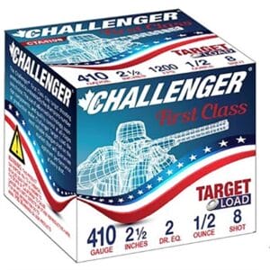 Challenger 410 Bore Shotgun Ammo - Challenger 410 Bore 2-1/2'''' 1/2oz #4 250 Case