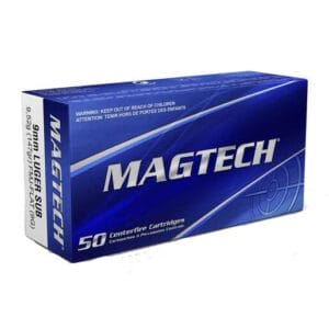 Magtech Range/Training 9mm Luger 147Gr FMJFS Handgun Ammo - 50 Rounds