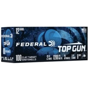 12 Gauge 2-3/4' 1-1/8oz #8 Shot 100/Box - 12 Gauge 2-3/4 1-1/8oz #8 Shot 100/Box