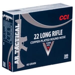 22 Lr 40gr Tactical Cprn Ammunition - 22 Long Rifle 40gr Tactical Cprn 300/Box