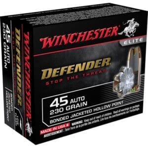 45 Auto 230gr Hollow Point 20/Box - 45 Acp 230gr Bonded Jacketed Hollow Point 20/Box