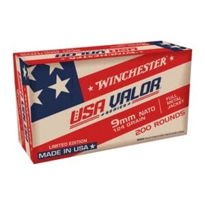 9mm Luger 124gr Full Metal Jacket 200/Box