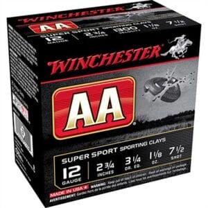 Aa Super Sport Sporting Clays 12 Gauge Shotgun Ammo - 12 Gauge 2-3/4'''' 1-1/8oz #7-1/2 250 Case