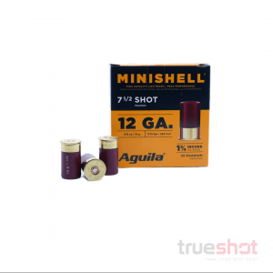 Aguila - 12 Gauge - Minishell - #7.5 Shot - 1.75" - 5/8 Oz. - 1175 FPS