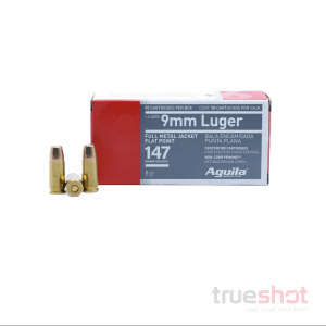 Aguila - 9mm - 147 Grain - FMJFP - Subsonic