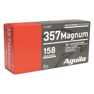 Aguila Ammo .357 Magnum SJSP 158 Grain 50 Rounds