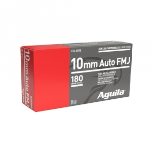 Aguila Handgun Ammunition 10mm Auto 180 gr 1200 fps 50/ct