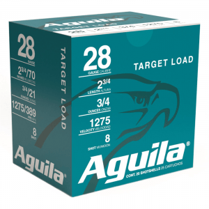 Aguila High-Velocity Birdshot 28 Gauge 2 3/4" 3/4 oz. Shotshells 25 Rounds